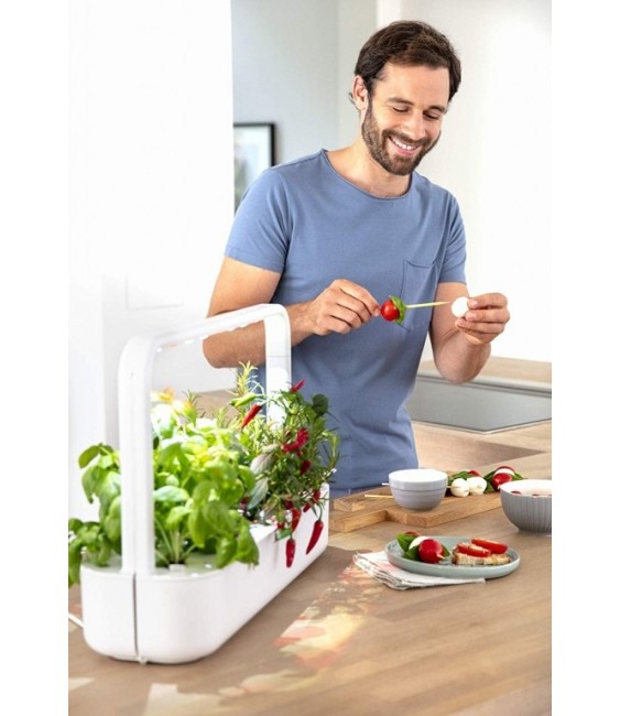 Potager d'intérieur - Click & Grow - Smart Garden 9 - Blanc - EMSA