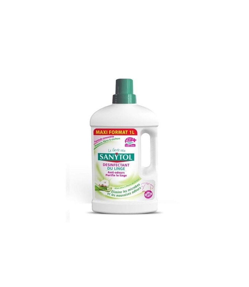 Désinfectant pour le linge - Alao Vera - 1 L - SANYTOL
