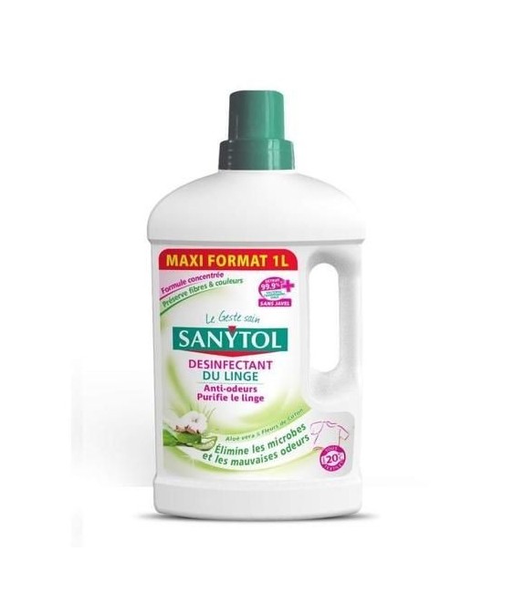 Désinfectant pour le linge - Alao Vera - 1 L - SANYTOL