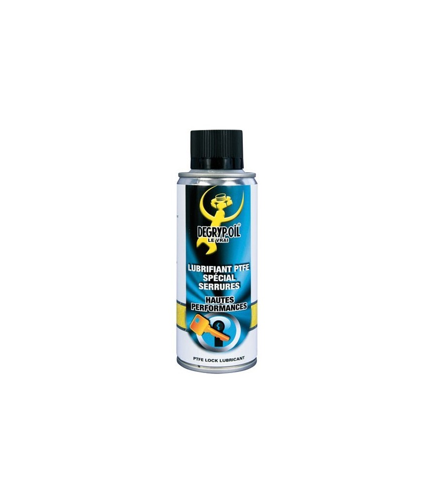 Lubrifiant PTFE spécial serrures - 150 ml - DECRYP'OIL