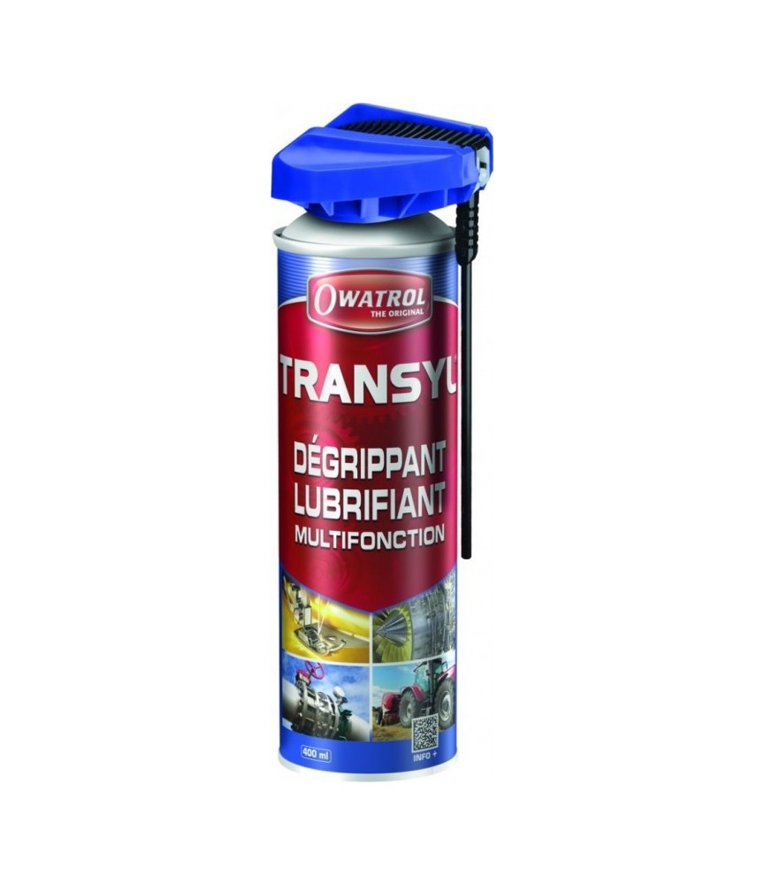 Dégrippant et lubrifiant haute technicité - Transyl - 400 ml - OWATROL Dégrippant et lubrifiant haute technicité - Transyl - 400 ml - OWATROL