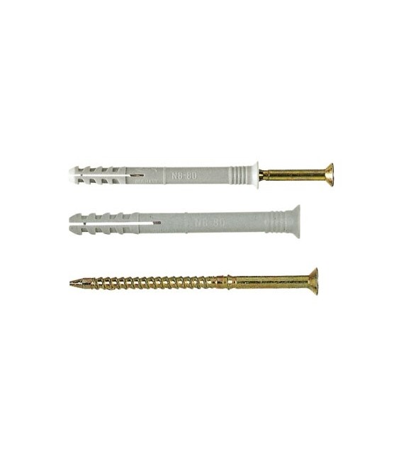Cheville à frapper en nylon - Forêt 5 mm - 3.5 x 48 mm - Lot de 100 - FISCHER