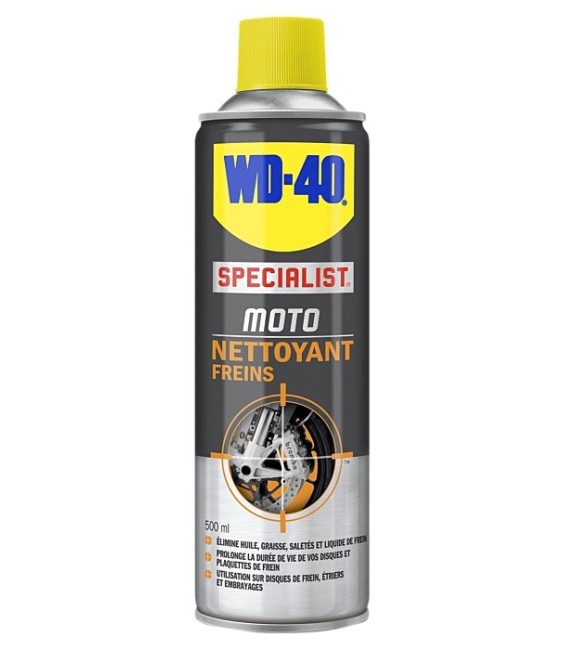 Nettoyant freins - Spécial moto - 500 ml - WD-40