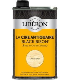 Cire d'antiquaire liquide - Black Bison - Chêne clair - 500 ml - LIBERON