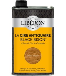 Cire d'antiquaire liquide - Black Bison - Chêne moyen - 500 ml - LIBERON