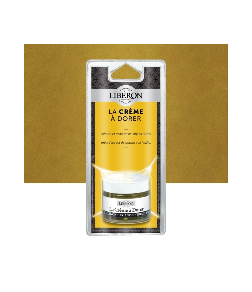 Cire brillante pour restauration - La crème à dorer - Trianon - 30 ml - LIBERON Cire brillante pour restauration - La crème à dorer - Trianon - 30 ml - LIBERON
