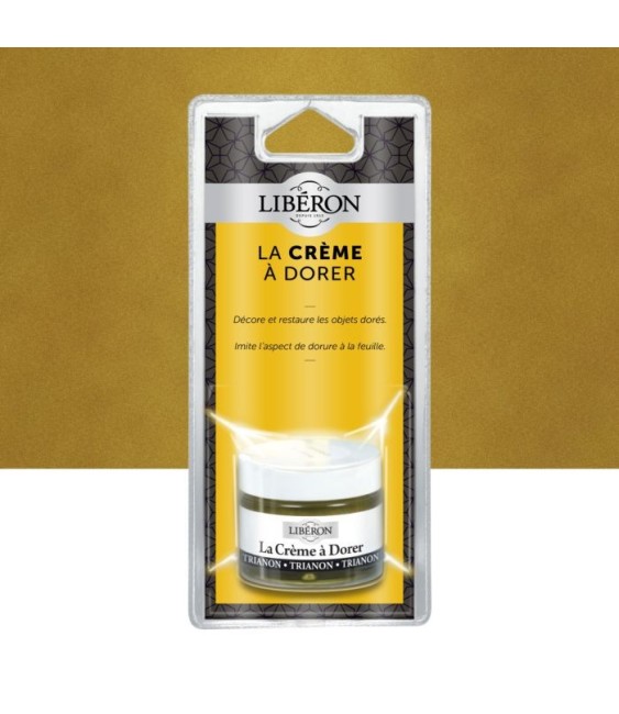 Cire brillante pour restauration - La crème à dorer - Trianon - 30 ml - LIBERON