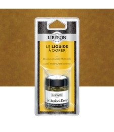 Vernis brillant pour restauration - Le liquide à dorer - Versailles - 30 ml - LIBERON