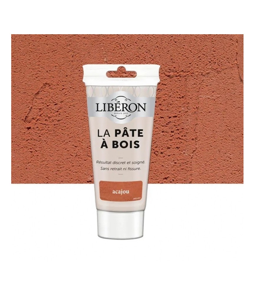 Pâte à bois - Acajou - 150 Grs - LIBERON Pâte à bois - Acajou - 150 Grs - LIBERON