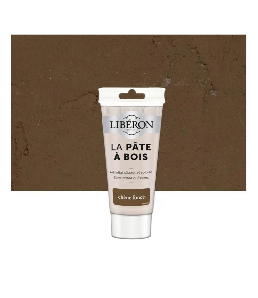 Pâte à bois - Chêne foncé - 150 Grs - LIBERON Pâte à bois - Chêne foncé - 150 Grs - LIBERON