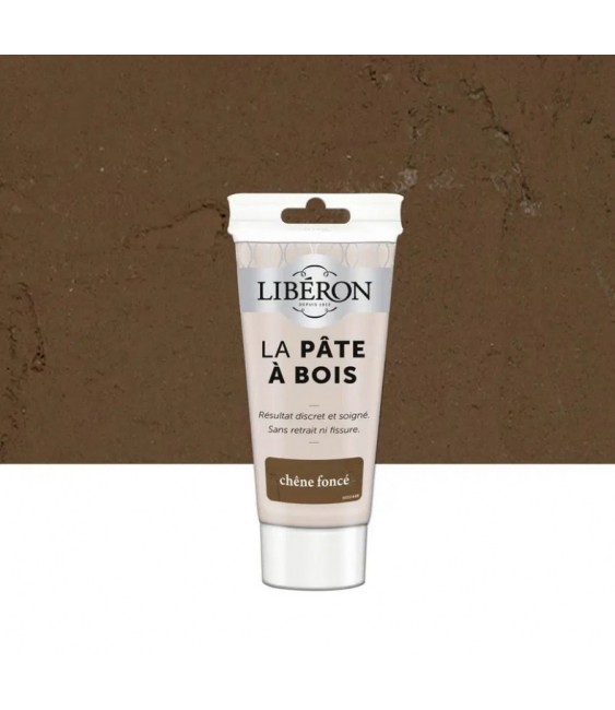 Pâte à bois - Chêne foncé - 150 Grs - LIBERON
