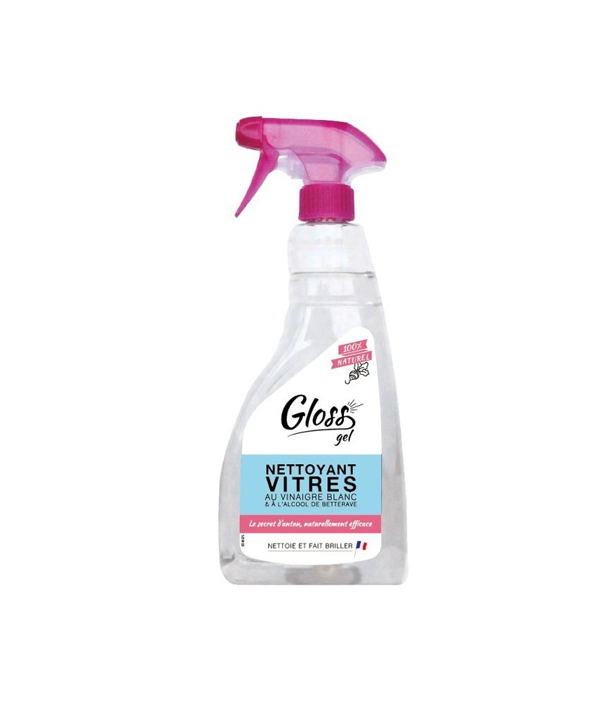 Nettoyant vitres en gel - 100 % Naturel - 750 ml - GLOSS Nettoyant vitres en gel - 100 % Naturel - 750 ml - GLOSS