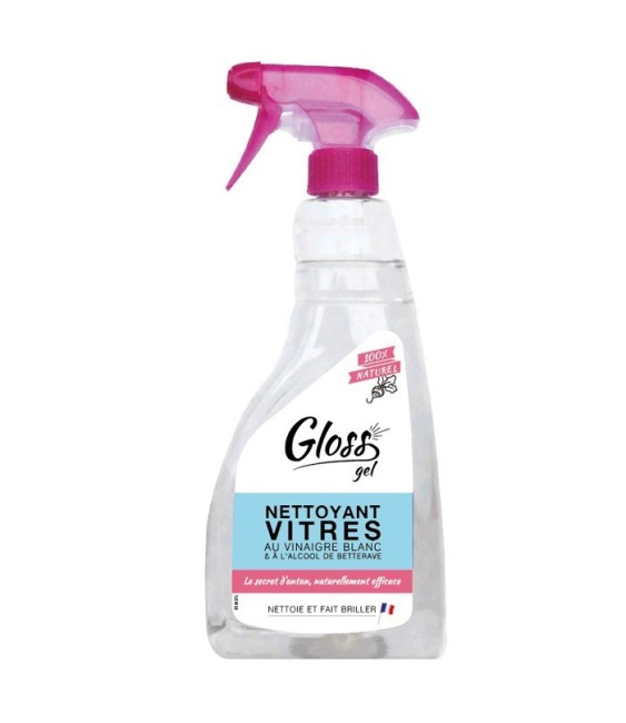 Nettoyant vitres en gel - 100 % Naturel - 750 ml - GLOSS