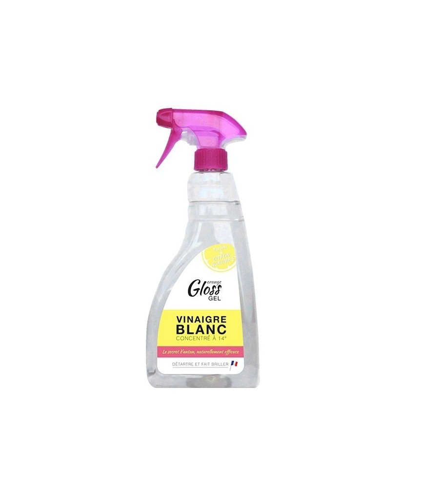 Vinaigre blanc en gel - Citron - 100 % Naturel - 750 ml - GLOSS Vinaigre blanc en gel - Citron - 100 % Naturel - 750 ml - GLOSS