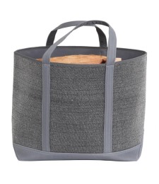 Sac à bûches - Belharra - Gris clair - LE MARQUIER