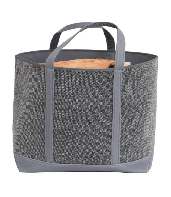 Sac à bûches - Belharra - Gris clair - LE MARQUIER