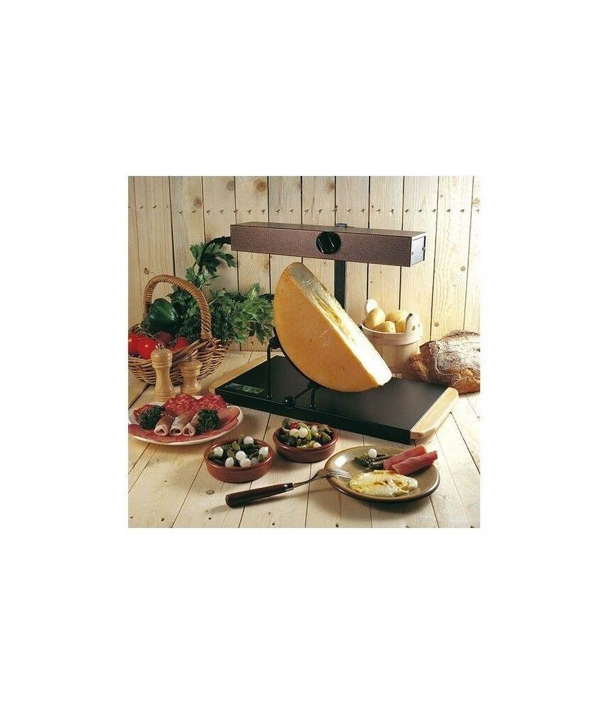 Appareil à raclette traditionnel - 1/2 meule - BRON COUCKE Appareil à raclette traditionnel - 1/2 meule - BRON COUCKE