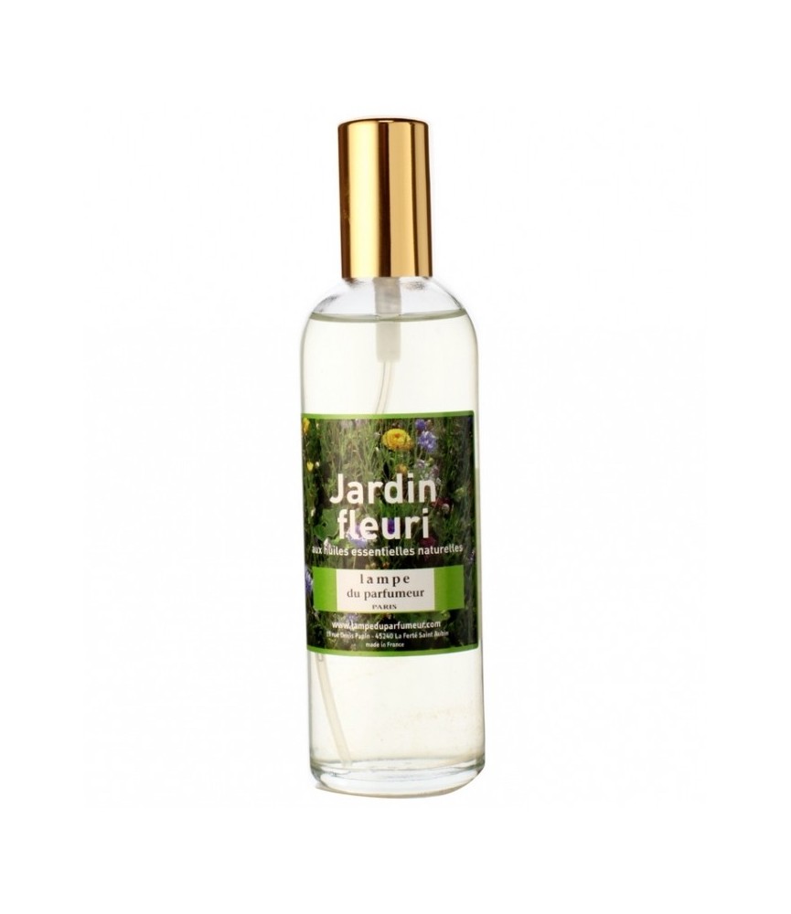 Vaporisateur d'ambiance - Jardin fleuri - 100 ml - LAMPE DU PARFUMEUR