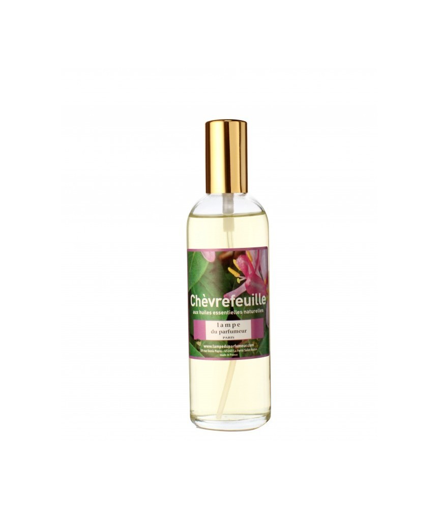 Vaporisateur d'ambiance - Chévrefeuille - 100 ml - LAMPE DU PARFUMEUR Vaporisateur d'ambiance - Chévrefeuille - 100 ml - LAMPE DU PARFUMEUR