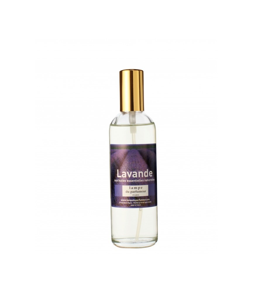 Vaporisateur d'ambiance - Lavande - 100 ml - LAMPE DU PARFUMEUR Vaporisateur d'ambiance - Lavande - 100 ml - LAMPE DU PARFUMEUR