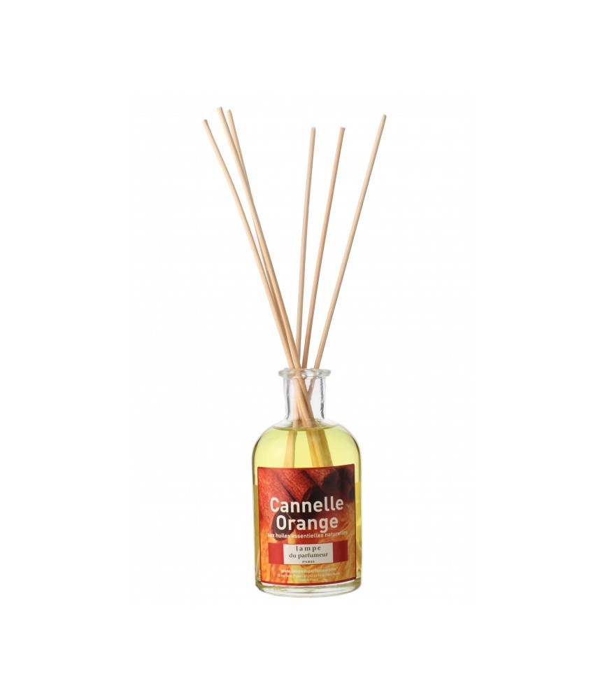 Bambous parfumés - Cannelle / Orange - 100 ml - LAMPE DU PARFUMEUR Bambous parfumés - Cannelle / Orange - 100 ml - LAMPE DU PARFUMEUR