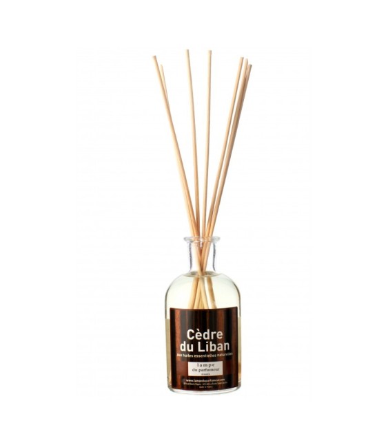 Bambous parfumés - Cèdre du liban - 100 ml - LAMPE DU PARFUMEUR