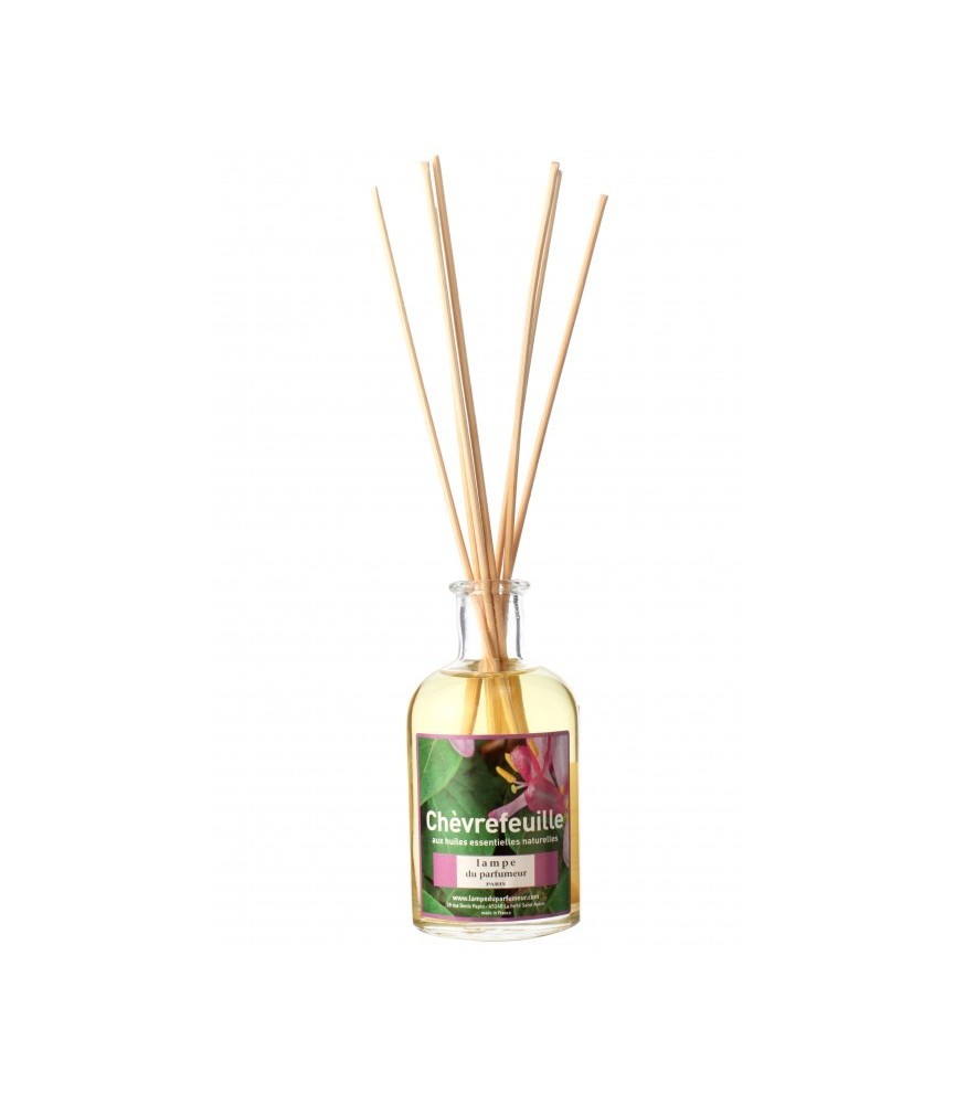 Bambous parfumés - Chèvrefeuille - 100 ml - LAMPE DU PARFUMEUR Bambous parfumés - Chèvrefeuille - 100 ml - LAMPE DU PARFUMEUR