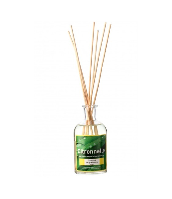 Bambous parfumés - Citronnelle - 100 ml - LAMPE DU PARFUMEUR