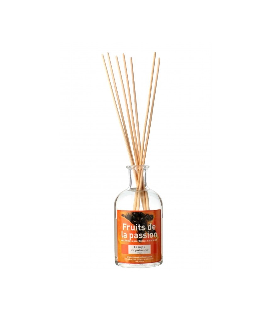 Bambous parfumés - Fruits de la passion - 100 ml - LAMPE DU PARFUMEUR Bambous parfumés - Fruits de la passion - 100 ml - LAMPE DU PARFUMEUR
