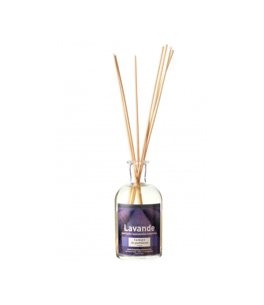 Bambous parfumés - Lavande - 100 ml - LAMPE DU PARFUMEUR Bambous parfumés - Lavande - 100 ml - LAMPE DU PARFUMEUR