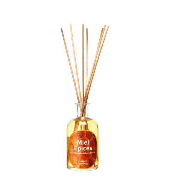 Bambous parfumés - Miel épices - 100 ml - LAMPE DU PARFUMEUR