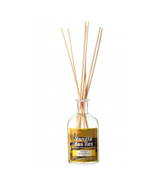 Bambous parfumés - Vanille des îles - 100 ml - LAMPE DU PARFUMEUR