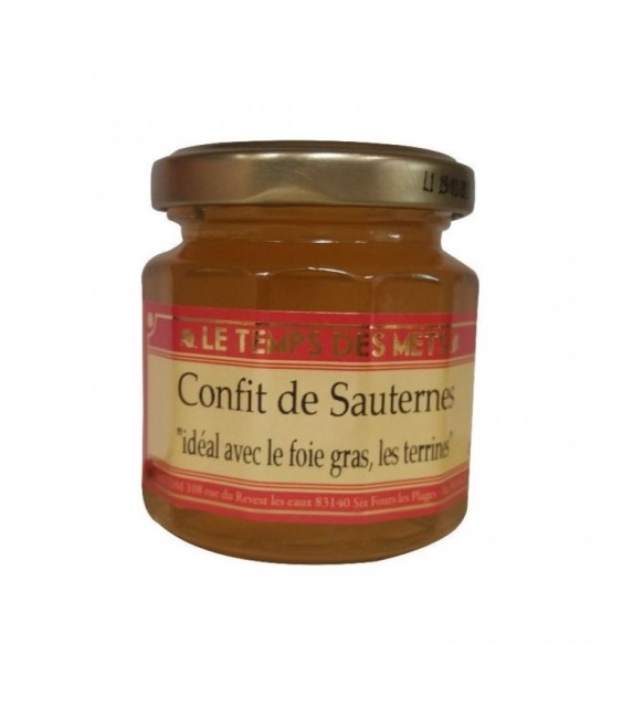 Confit de sauternes à tartiner - 120 Grs - LE TEMPS DES METS
