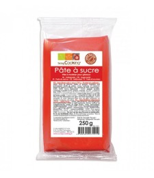 Pâte à sucre - Rouge - 250 Grs - SCRAPCOOKING
