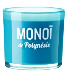 Bougie parfumée sérigraphiée - Monoï de Polynésie - DEVINEAU