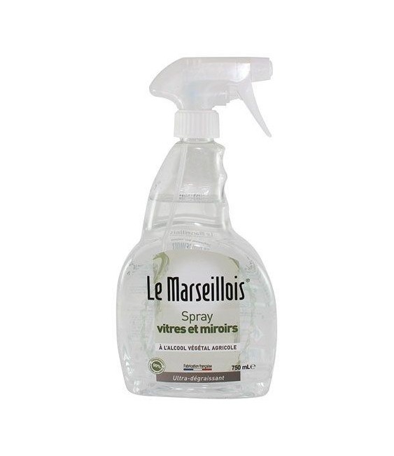 Nettoyant vitres et miroirs - 750 ml - LE MARSEILLOIS