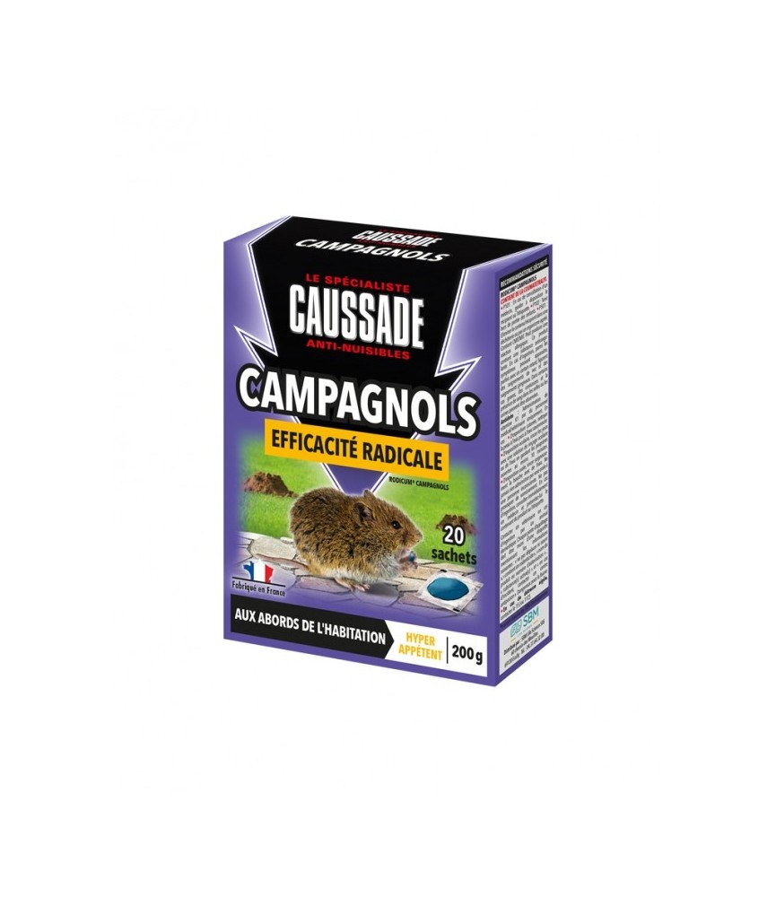 Campagnols - Foudroyant - Pat'Appât- 200 Grs - CAUSSADE