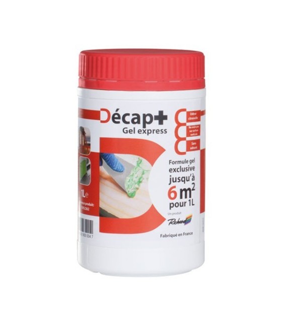 Décapant gélifié biodégradable - Décap+ Gel express - 1 L - RICHARDS COLORANTS