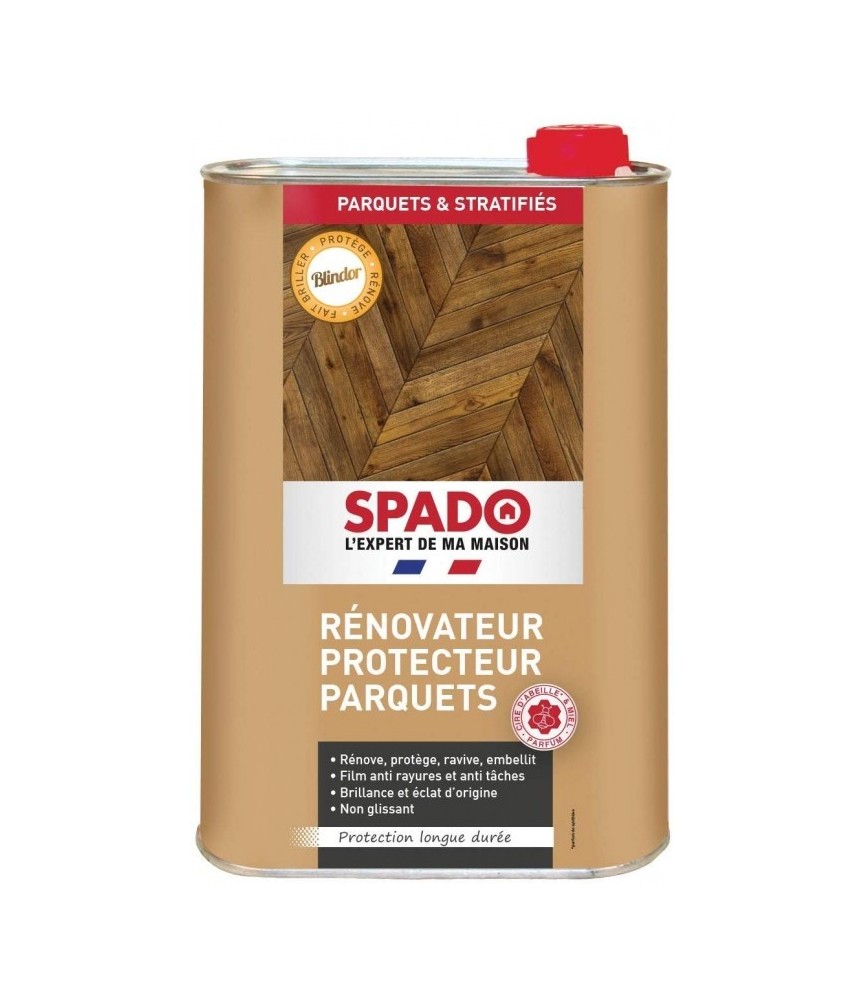 Rénovateur et protecteur - Parquets - Blindor - 1 L - SPADO Rénovateur et protecteur - Parquets - Blindor - 1 L - SPADO