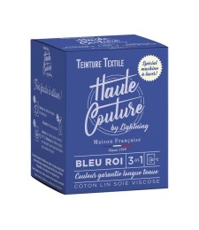 Teinture spécial machine à laver - 350 Grs - Bleu roi - HAUTE-COUTURE
