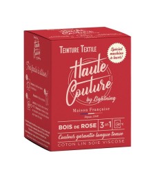 Teinture spécial machine à laver - 350 Grs - Bois de rose - HAUTE-COUTURE