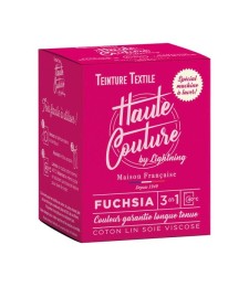 Teinture spécial machine à laver - 350 Grs - Fuschia - HAUTE-COUTURE