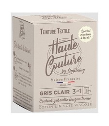 Teinture spécial machine à laver - 350 Grs - Gris clair - HAUTE-COUTURE