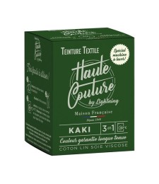 Teinture spécial machine à laver - 350 Grs - Kaki - HAUTE-COUTURE