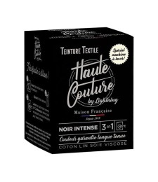 Teinture spécial machine à laver - 350 Grs - Noir intense - HAUTE-COUTURE