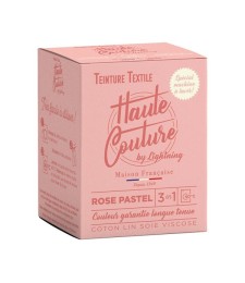 Teinture spécial machine à laver - 350 Grs - Rose pastel - HAUTE-COUTURE