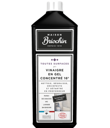 Vinaigre ménager concentré 16° en gel - 750 ml - BRIOCHIN