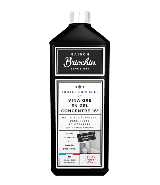 Vinaigre ménager concentré 16° en gel - 750 ml - BRIOCHIN