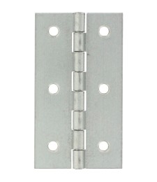 Charnière axe zingué - Hauteur 60 mm - Largeur 35 mm - Vendu par 25 - MONIN