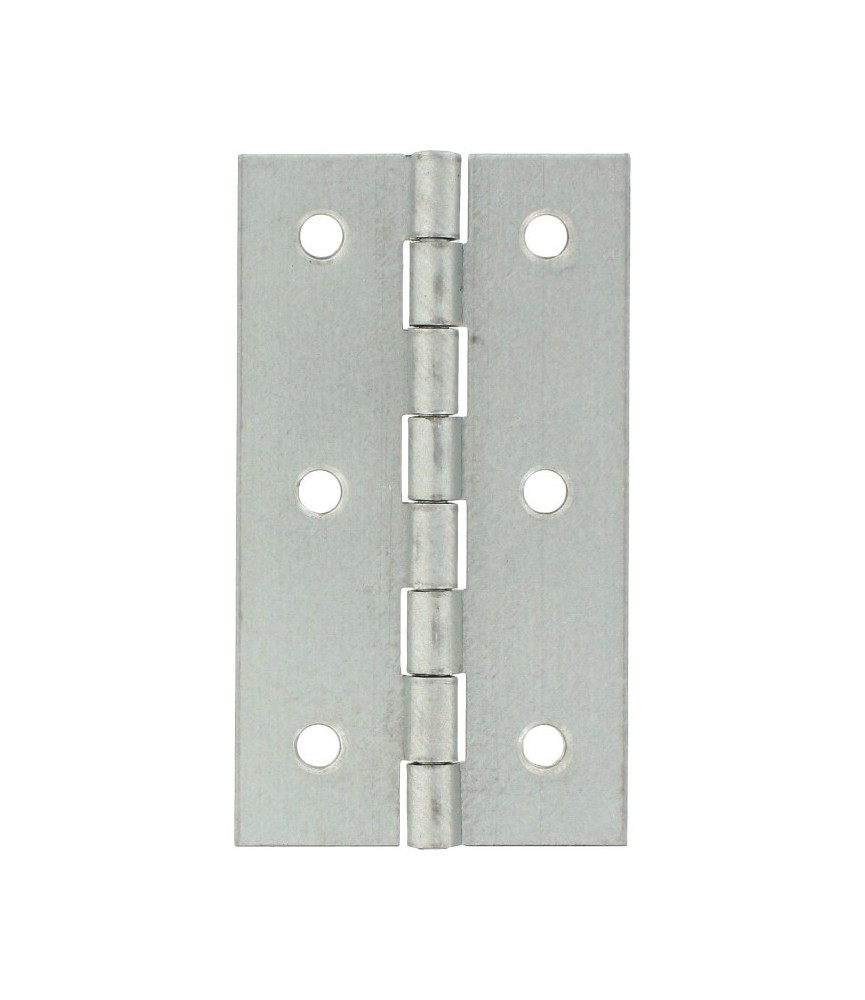 Charnière axe zingué - Hauteur 60 mm - Largeur 35 mm - Vendu par 25 - MONIN Charnière axe zingué - Hauteur 60 mm - Largeur 35 mm - Vendu par 25 - MONIN